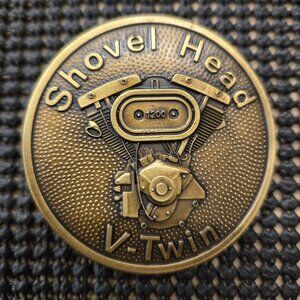 Wyatt Gatling Shovel head V Twin Belt Buckle